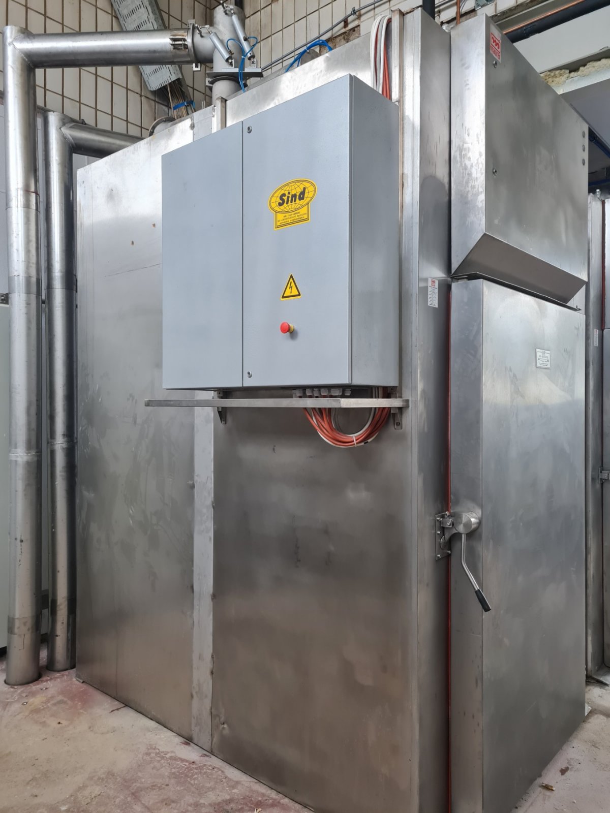 Commissioning of Maurer smoke chamber for 2 carts, buyer from Austria / Österreich