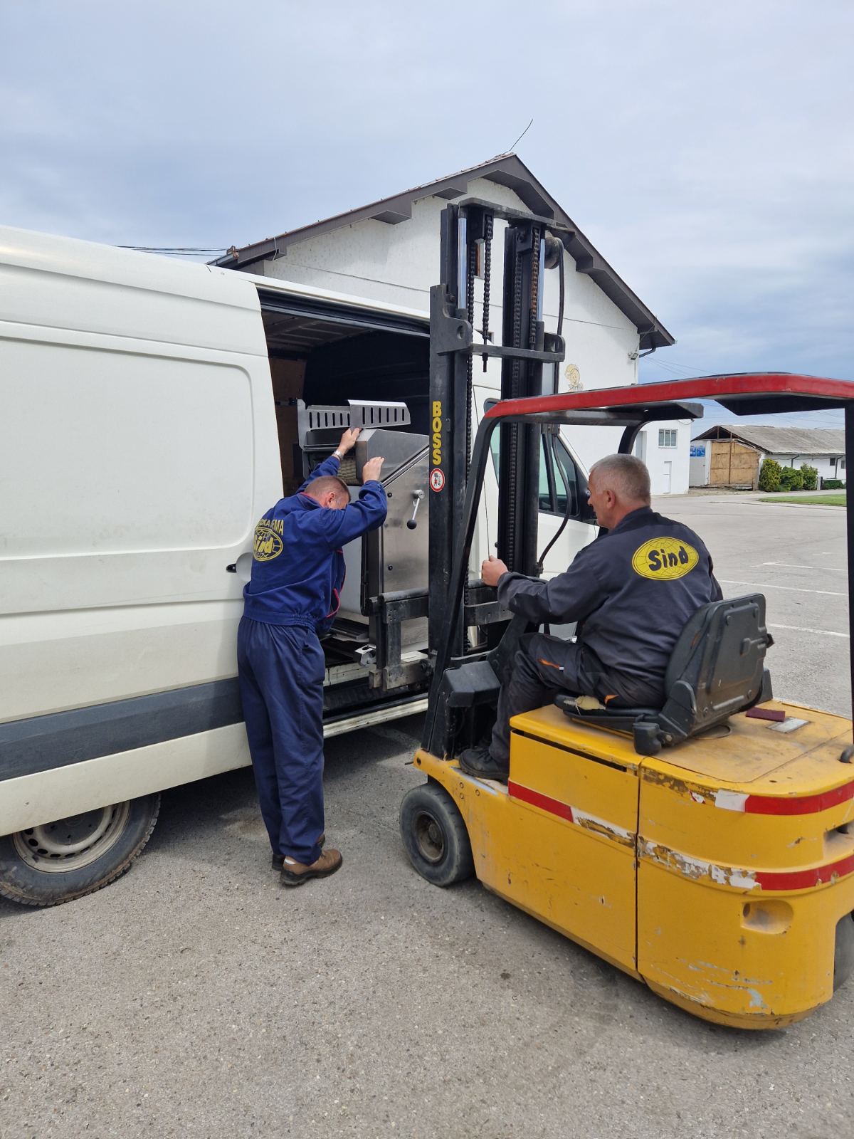 Delivery of Skinning Machine to a customer from Kovilj, Serbia