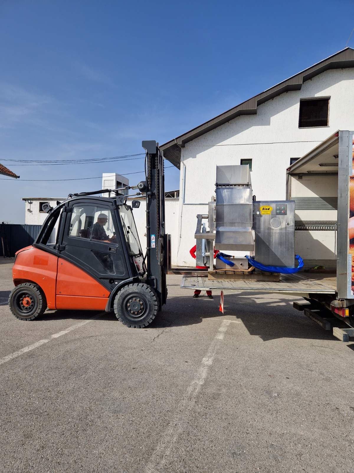 Delivery of equipment for a customer in Poland