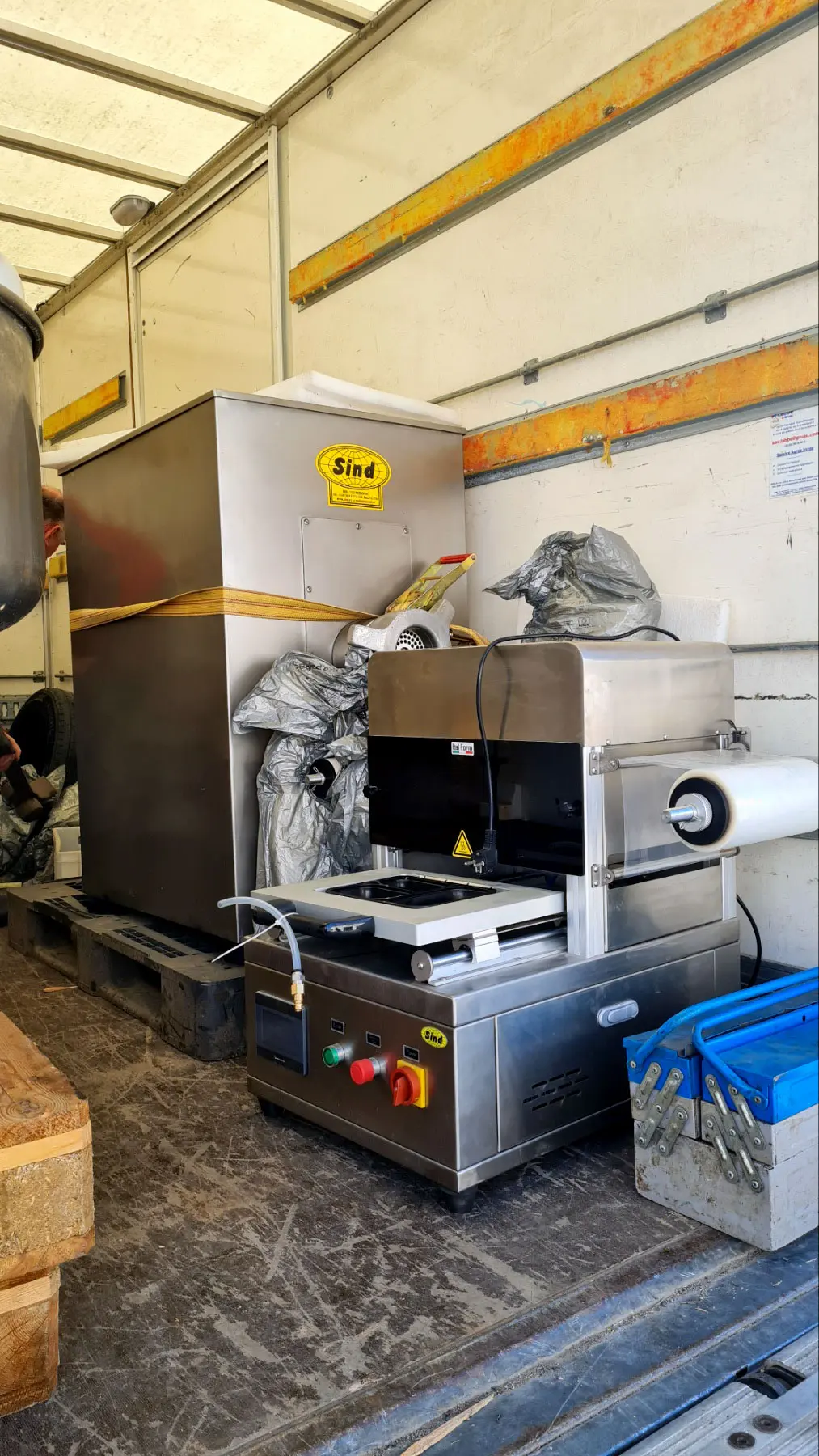 Delivery of Equipment to Customer in Belgrade, Serbia.