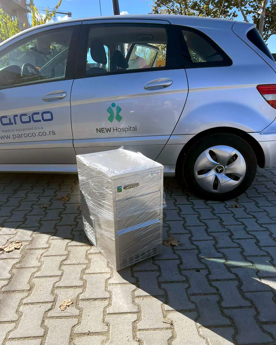 Isporuka ledomata kupcu iz Novog Sada