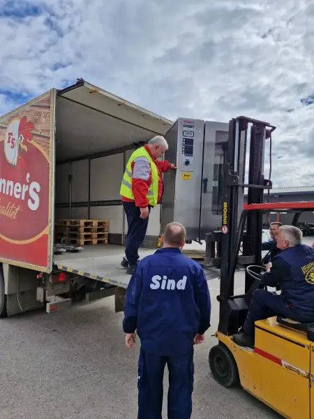 Delivery of a Rational 20 combi-oven for a customer from Jagodina, Serbia