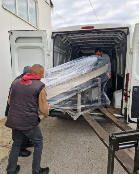 Delivery of bakery equipment for a customer from Maribor, Slovenia