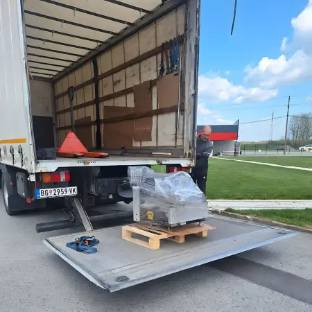 Bizerba A404 delivery to a customer from Montenegro detalj