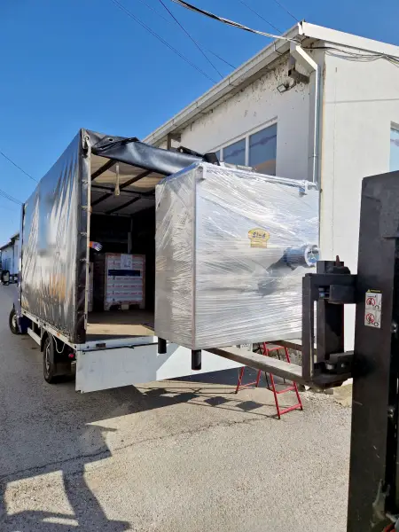 Delivery of a meat grinder Wolf for a customer from Ukraine.