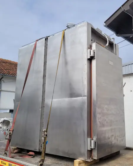 Isporuka pušnice Maurer za dvoja kolica kupcu iz Srbije. - Detalj