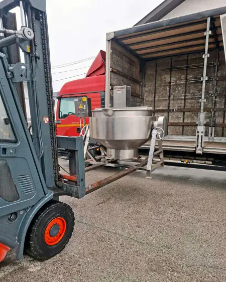 Sind kazan od 600 litara, isporuka kupcu iz Bosne i Hercegovine. - Detalj